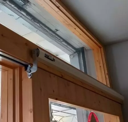 ตัวปิดประตูบานเลื่อน 6SDC สำหรับประตูไม้